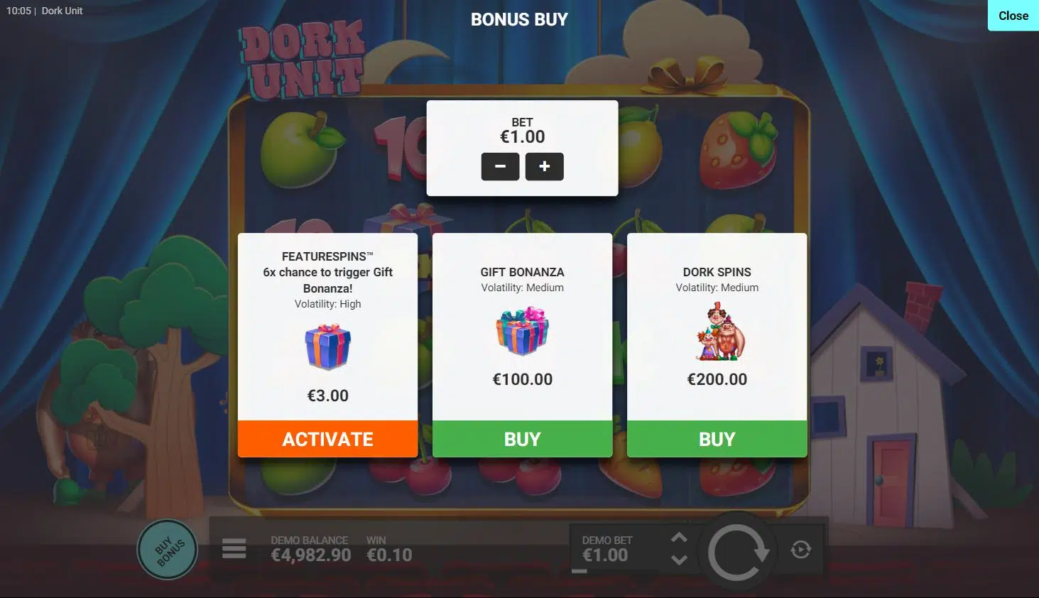 Dork Unit Bonus Buy