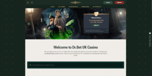 Dr Bet Casino Homepage 1