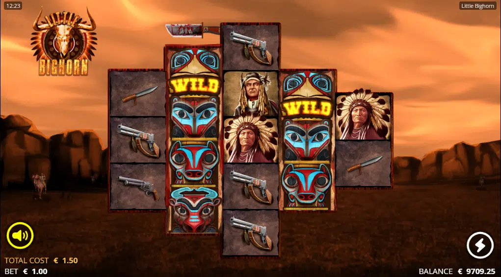 Little Big Horn Totem Wild