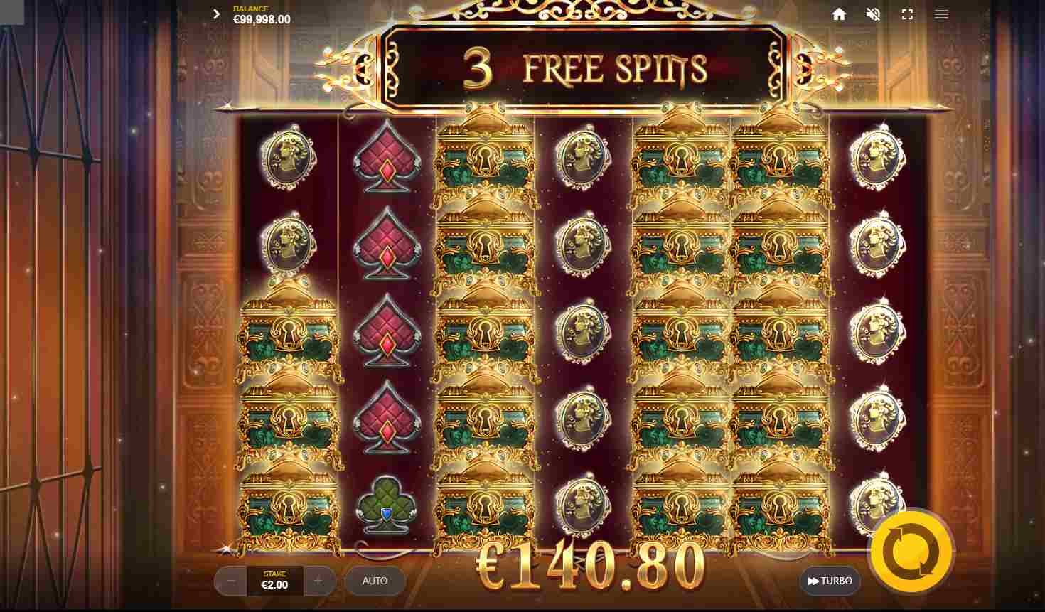 Majestic Mysteries Free Spins