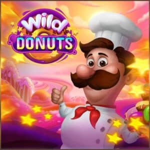Wild Donuts Slot Logo