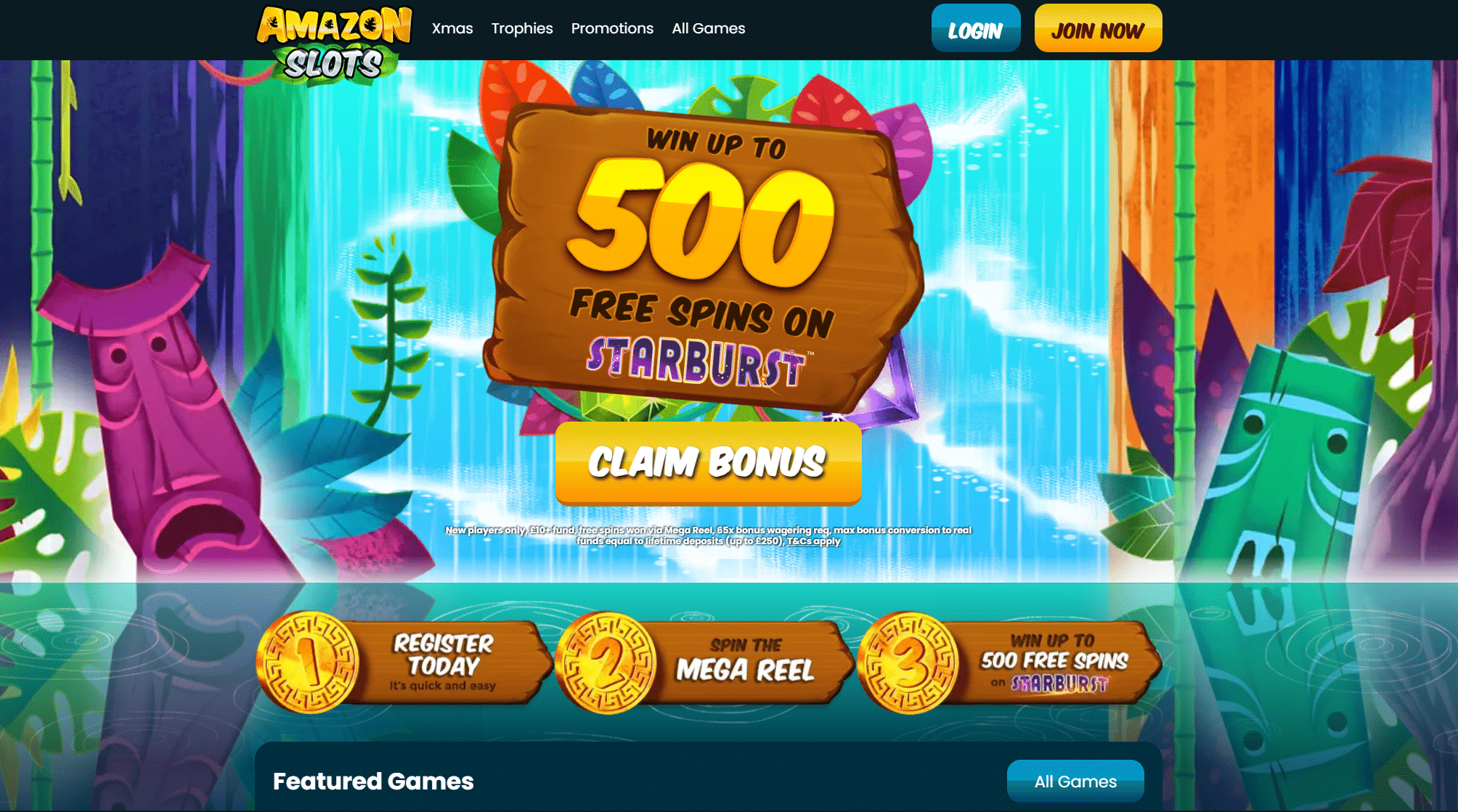 amazon slots homepage