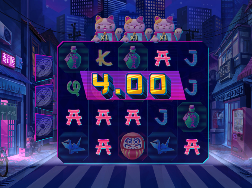 Neko Night Dream Drop Big Win