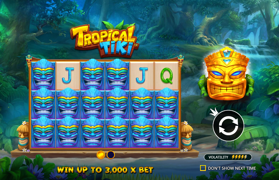 Tropical Tiki Welcome Page