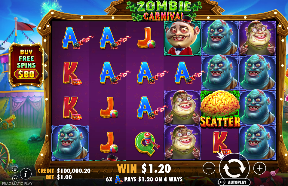 Zombie Carnival Scatters