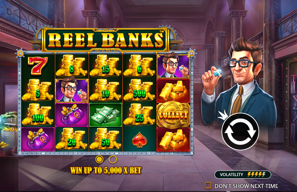 Reel Banks > Welcome Page