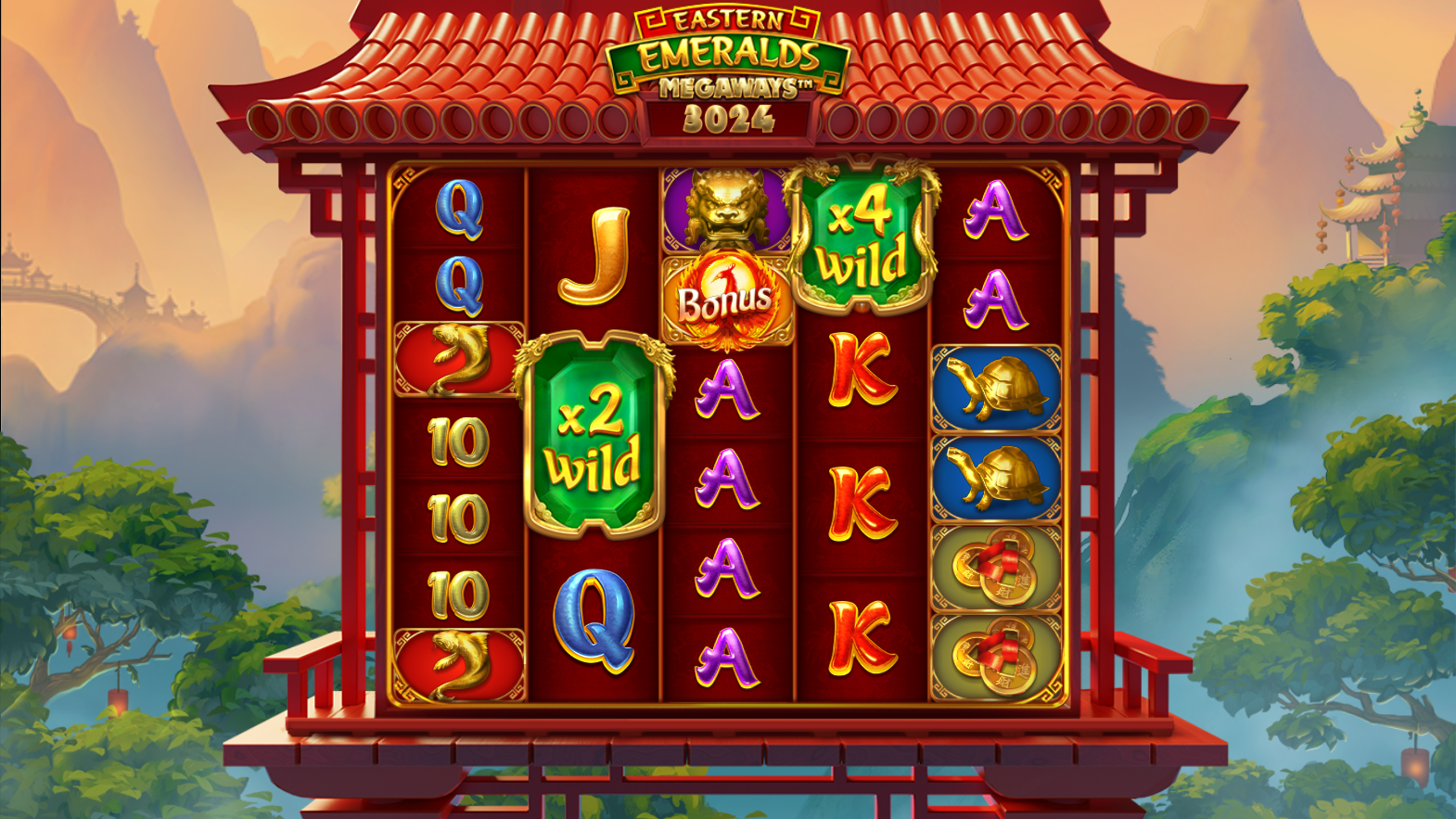 Eastern Emeralds Megaways Base Game