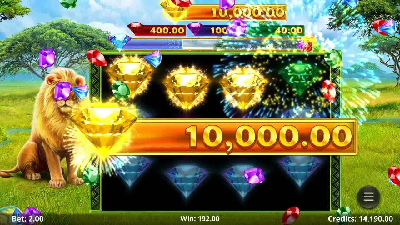 Diamond King Gold Jackpot Feature