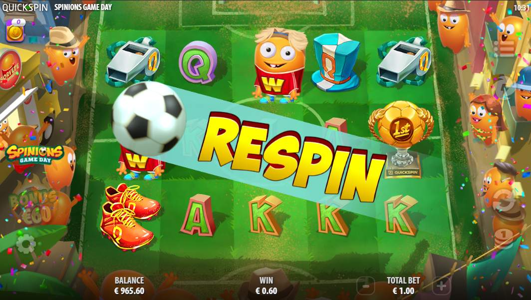 Spinions Game Day Passing Wild Respins
