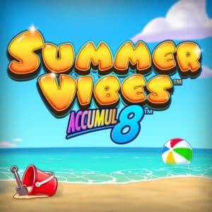 Summer Vibes Accumul8 Slot Logo