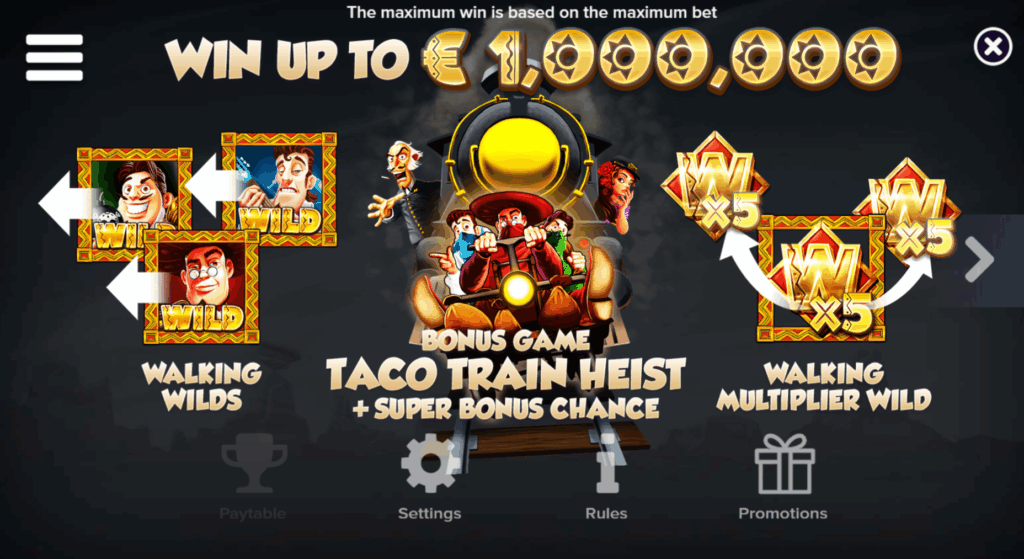 Taco Brothers Derailed Features