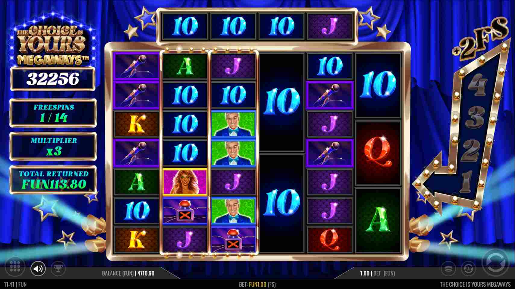 The Choice is Yours Megaways Free Spins