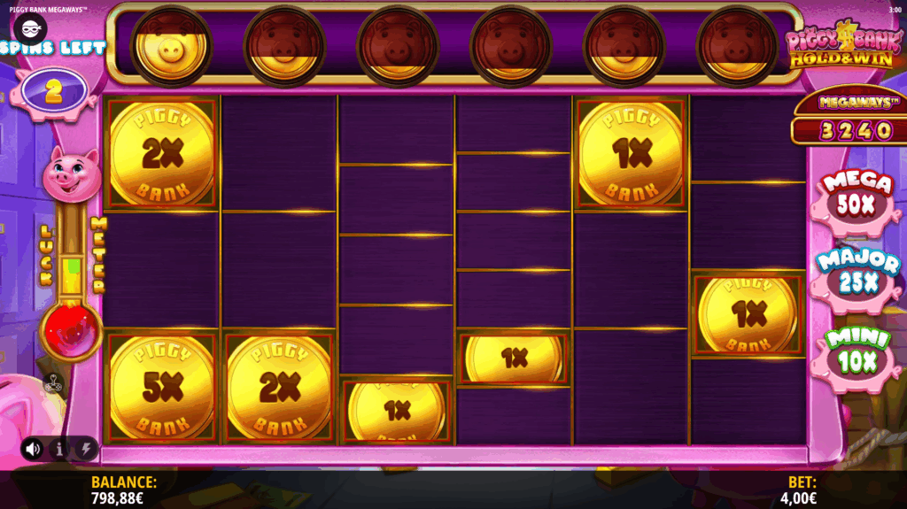 Piggy Rich Cash Respins on Piggy Bank Megaways