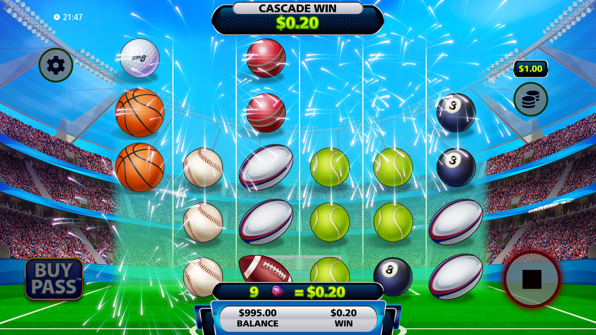 Sports Bonanza Accumul8 Big Win