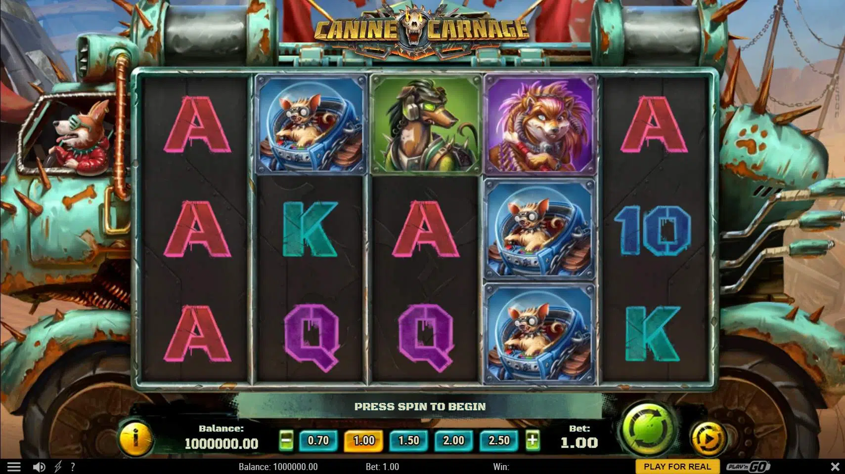Canine Carnage Slot Review | Play'n GO | Fruity Slots