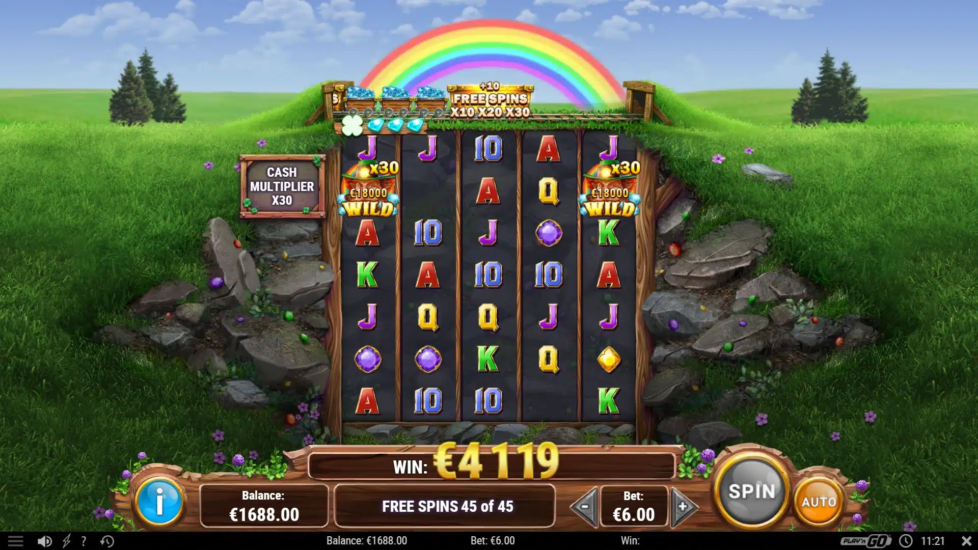 Shamrock Miner Free Spins