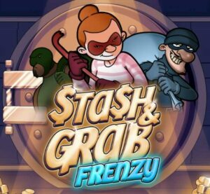 Stash & Grab Frenzy Slot Logo