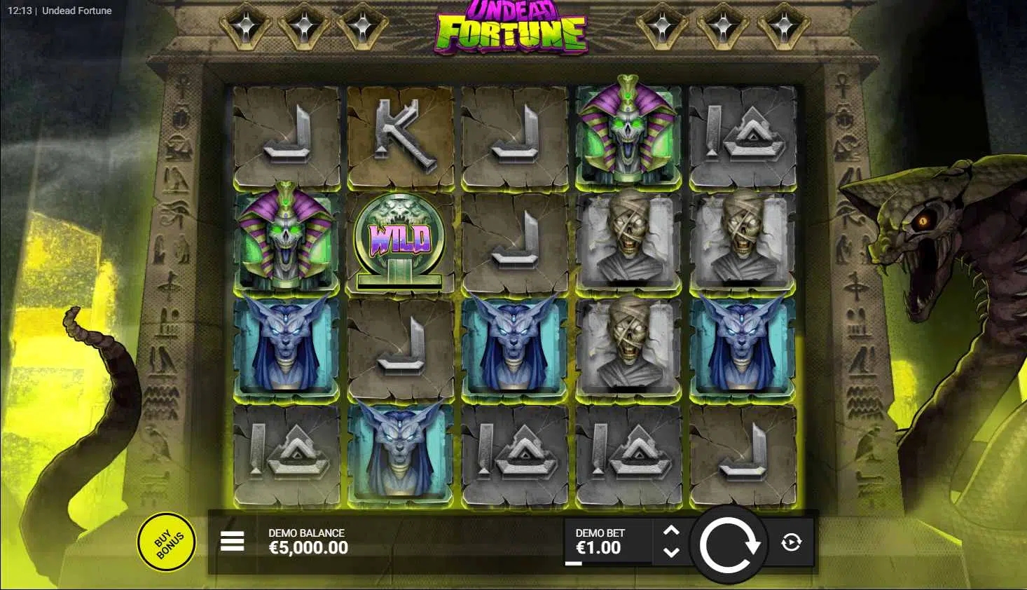 Undead Fortune Base Game 1