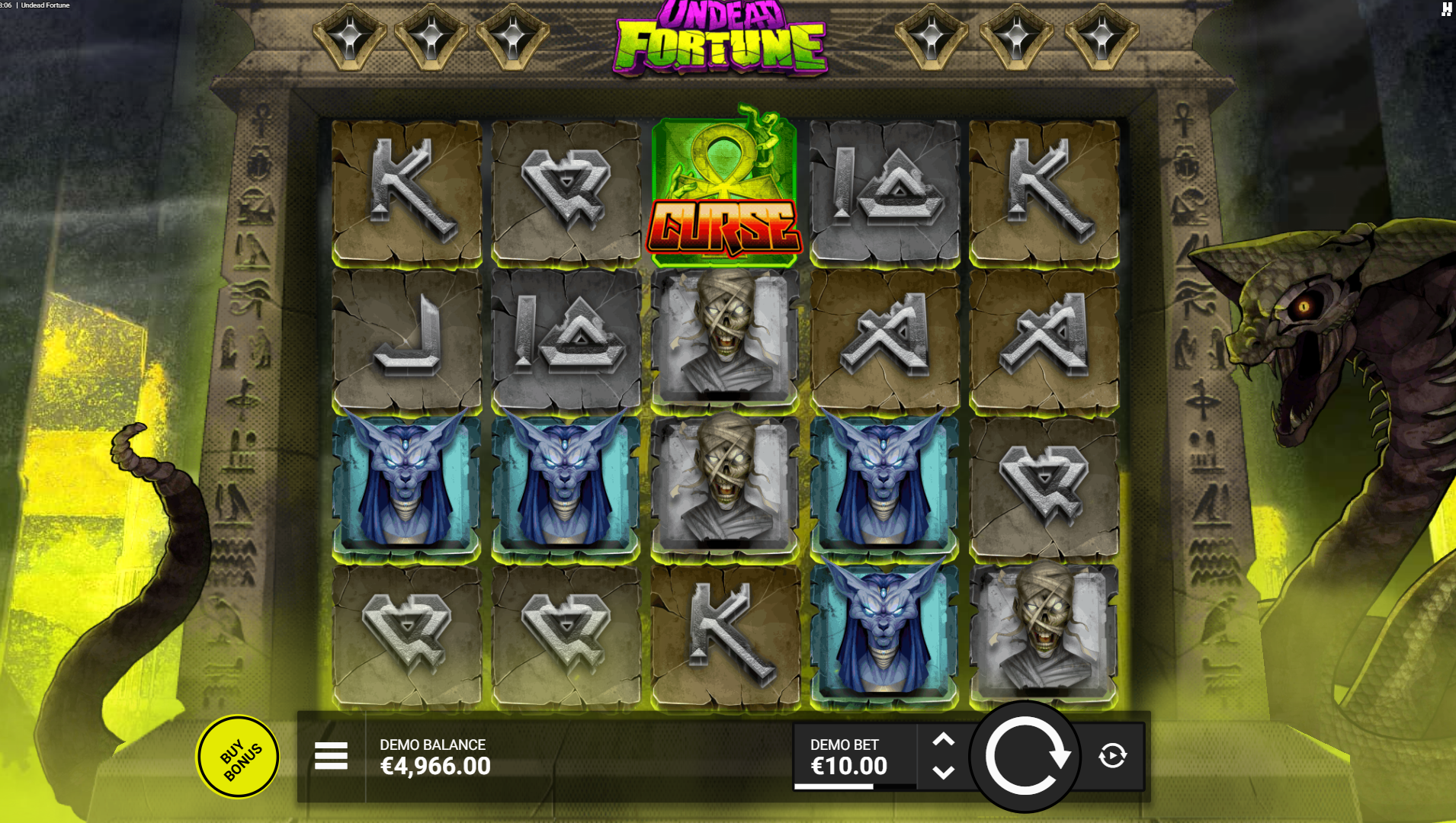 Undead Fortune Base Game