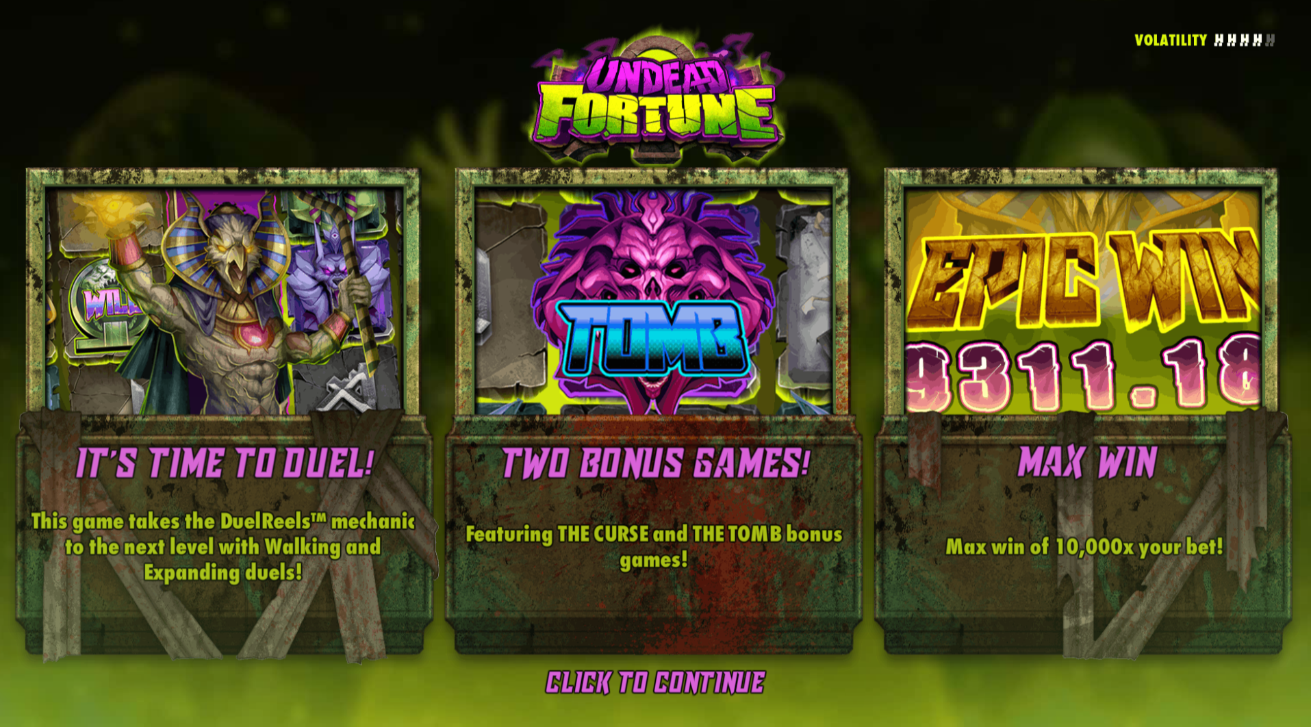 Undead Fortune Features
