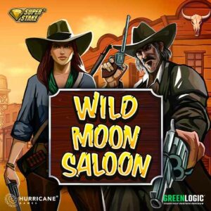 Wild Moon Saloon Slot Logo