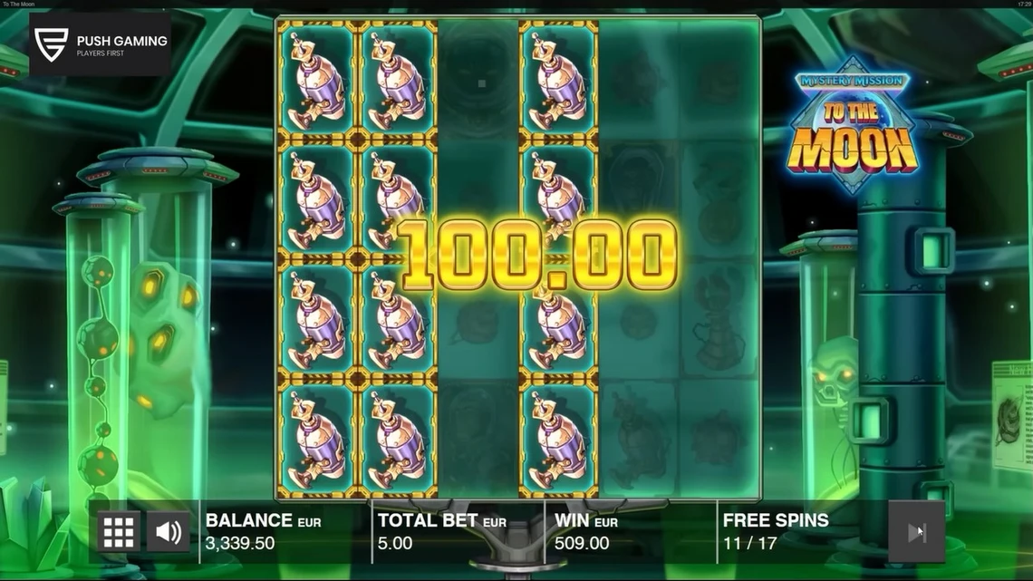 Mystery Mission to the Moon Big Win