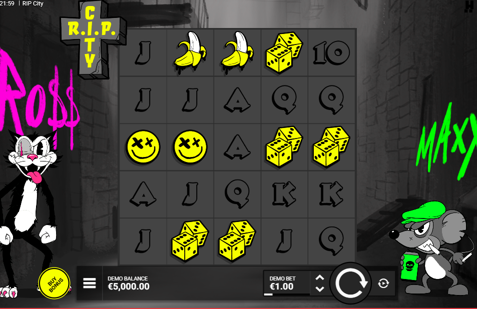 RIP City Slot Base Game