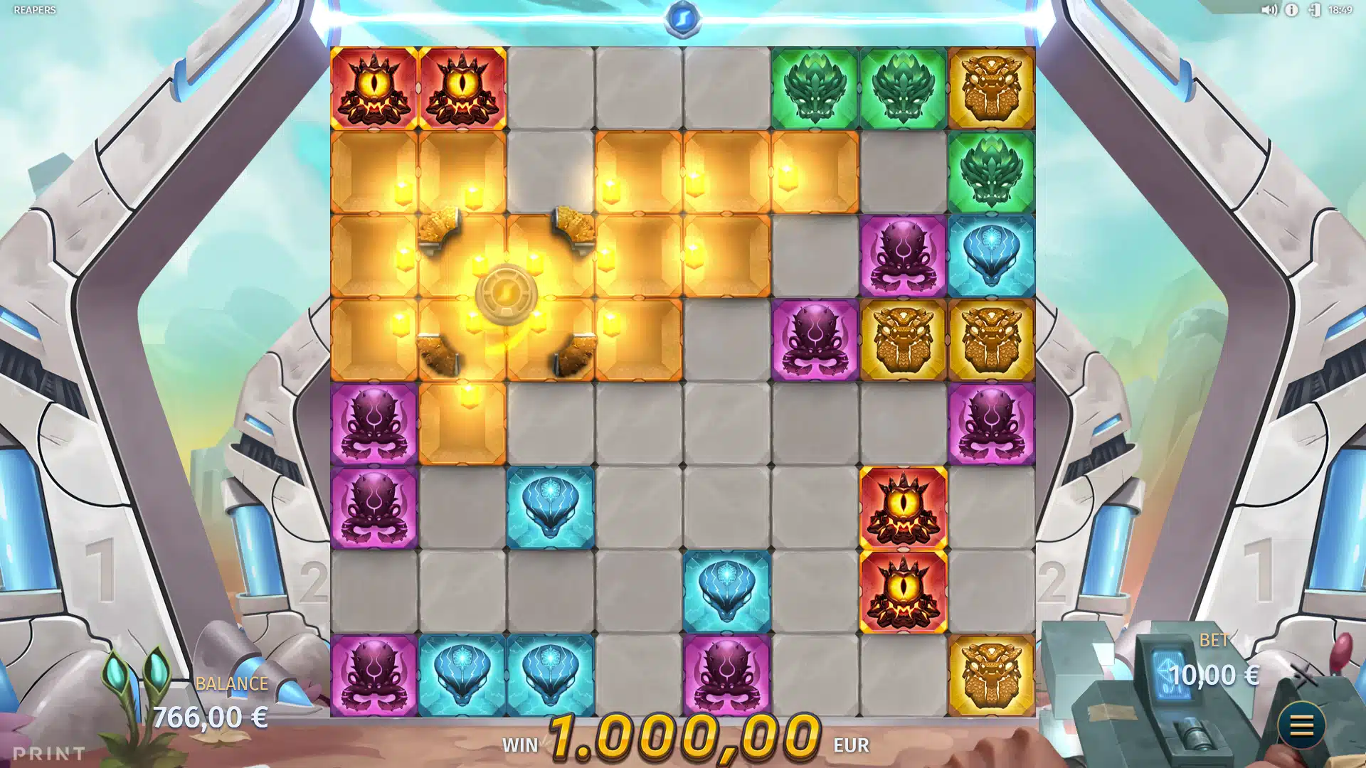 Reapers Slot Base Game