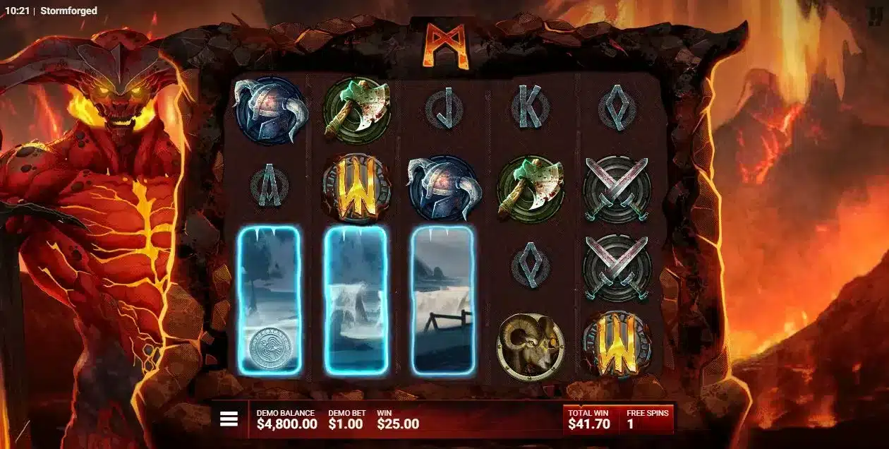 Stormforged Surtur's Vengeance Free Spins