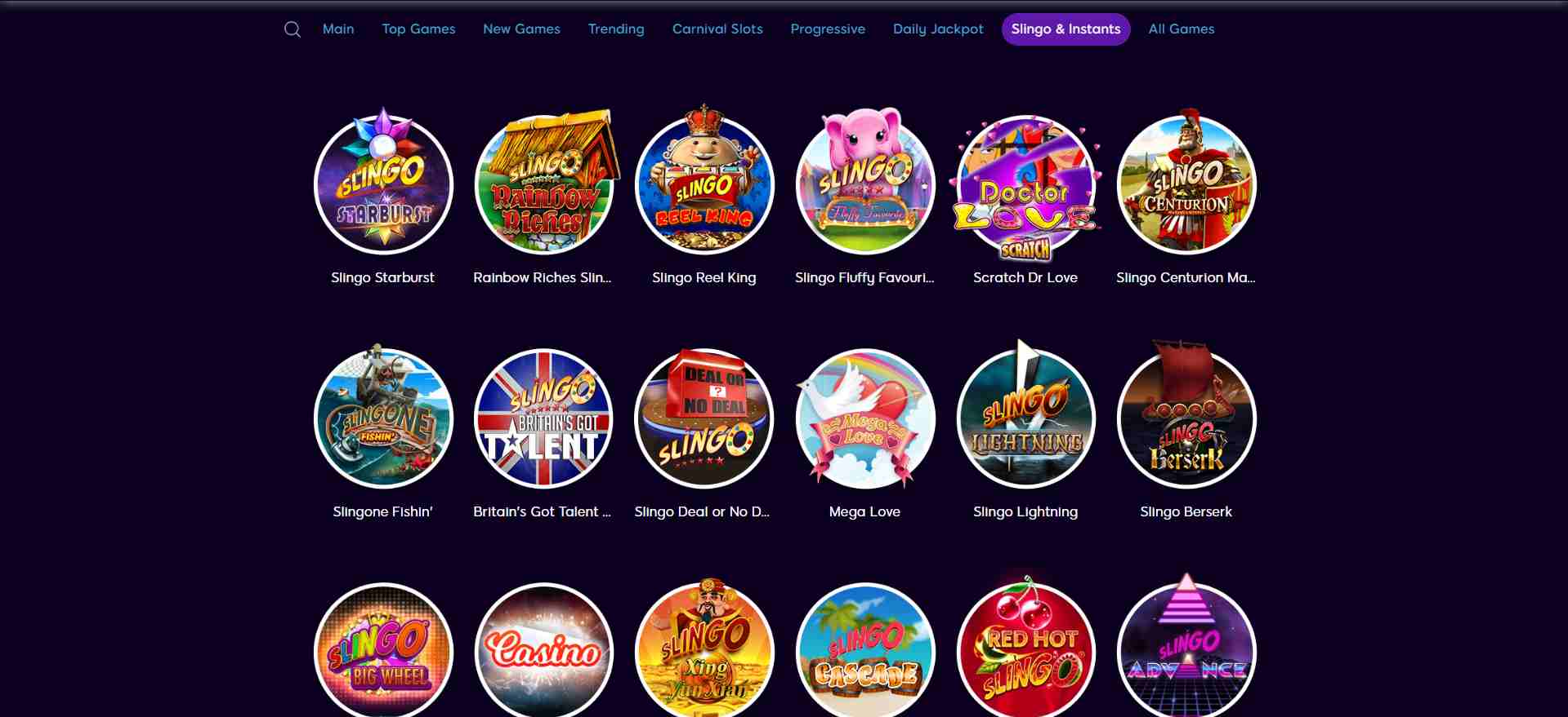 Vegas Spins Casino Slingo and Scratchcards