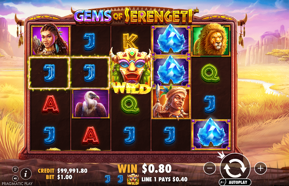 Gems of Serengeti Base Game