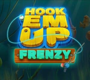 Hook 'Em Up Frenzy Slot Logo