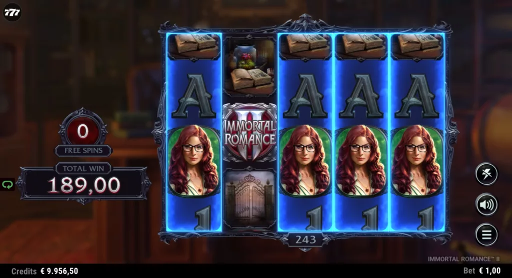 Immortal Romance II - Michael Free Spins