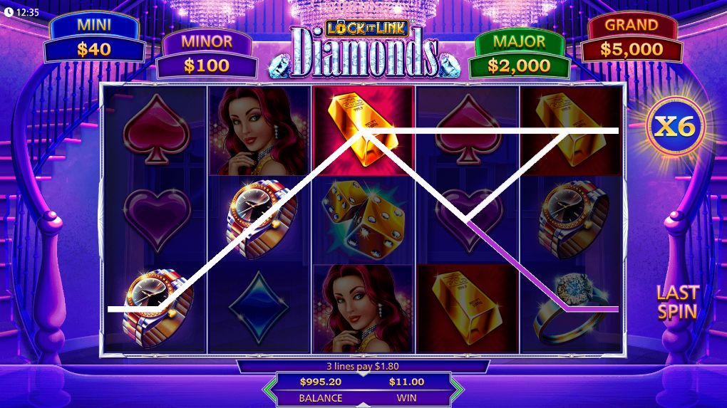 Lock It Link Diamonds Slot Review 2022 | Lock It Link Diamonds Slot ...
