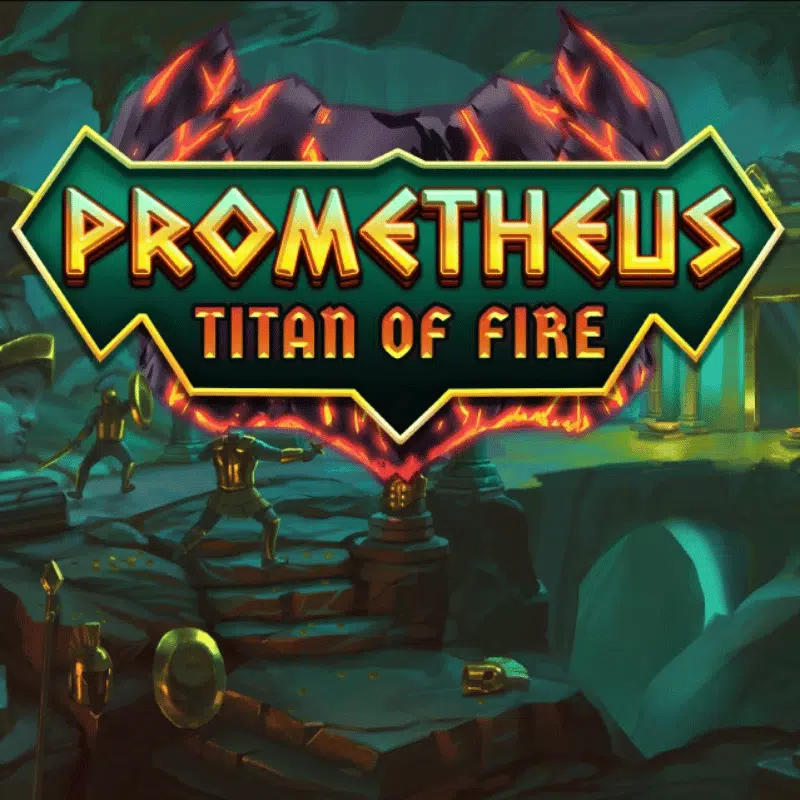 Prometheus Titan of Fire Slot Logo