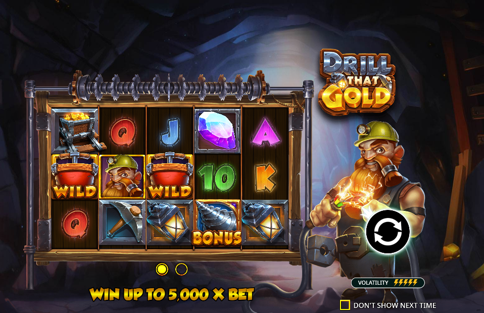 Drill That Gold Welcome Page