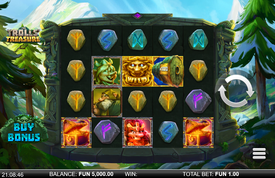 The Troll’s Treasure Base Game