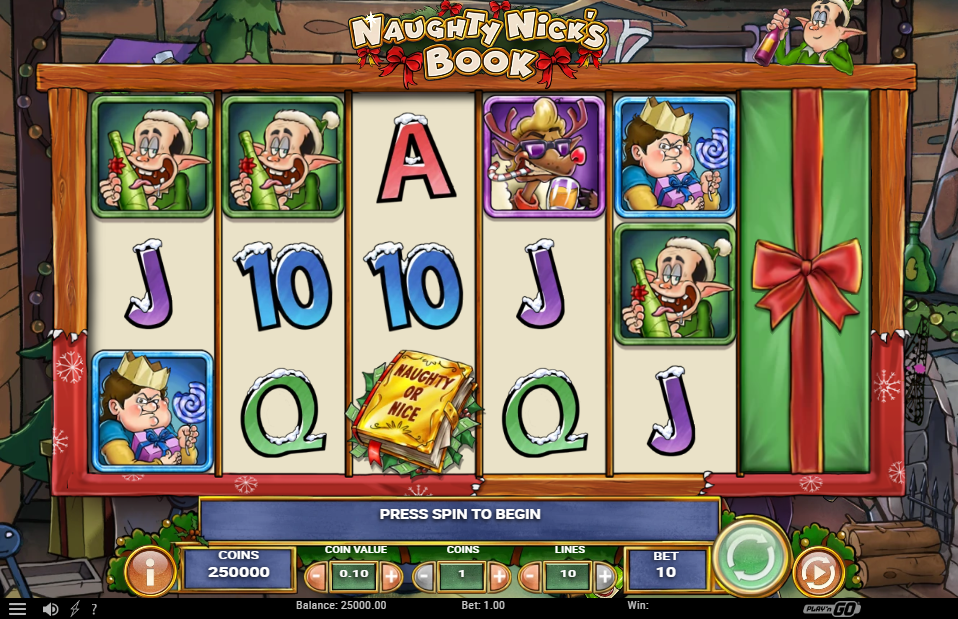 Naughty Nick's Book > Base Game