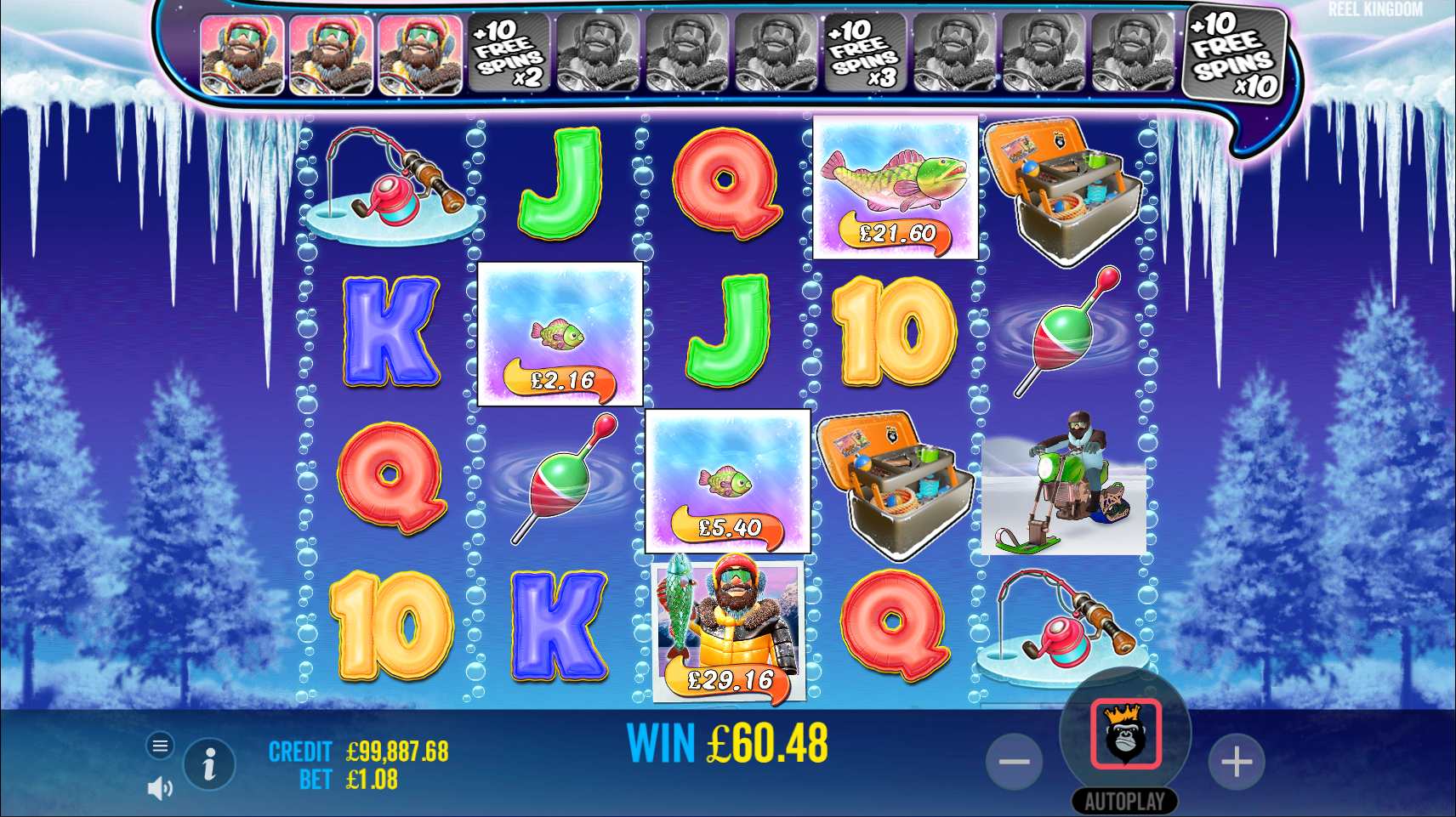 Bigger Bass Blizzard Christmas Catch Free Spins