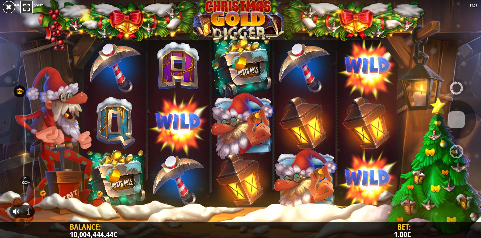 Christmas Gold Digger Dynamite Wilds
