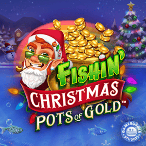 Fishin' Christmas Pots of Gold Slot Logo