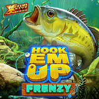 Hook 'Em Up Frenzy Slot Logo 2