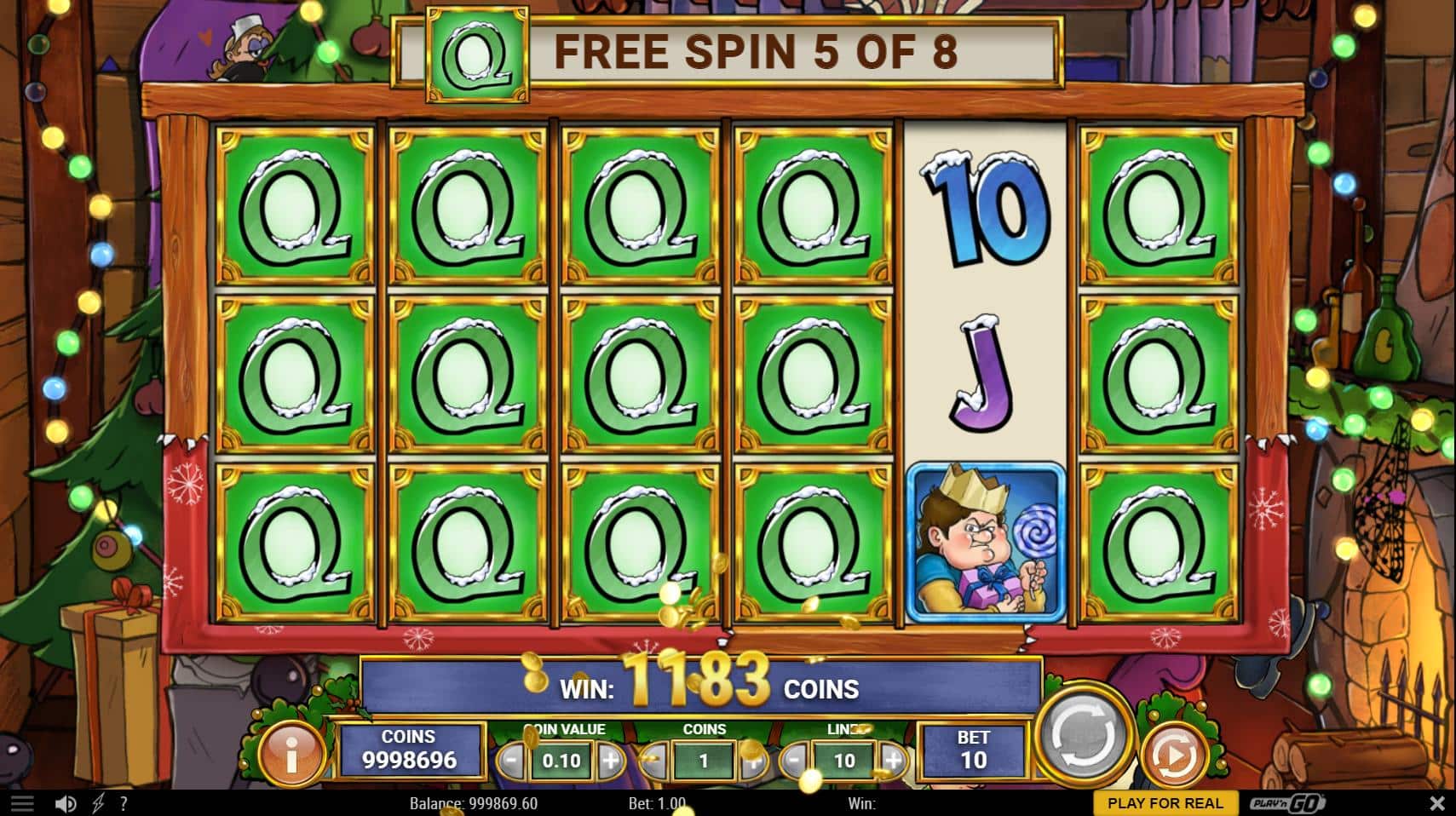 Naughty Nick's Book Free Spins
