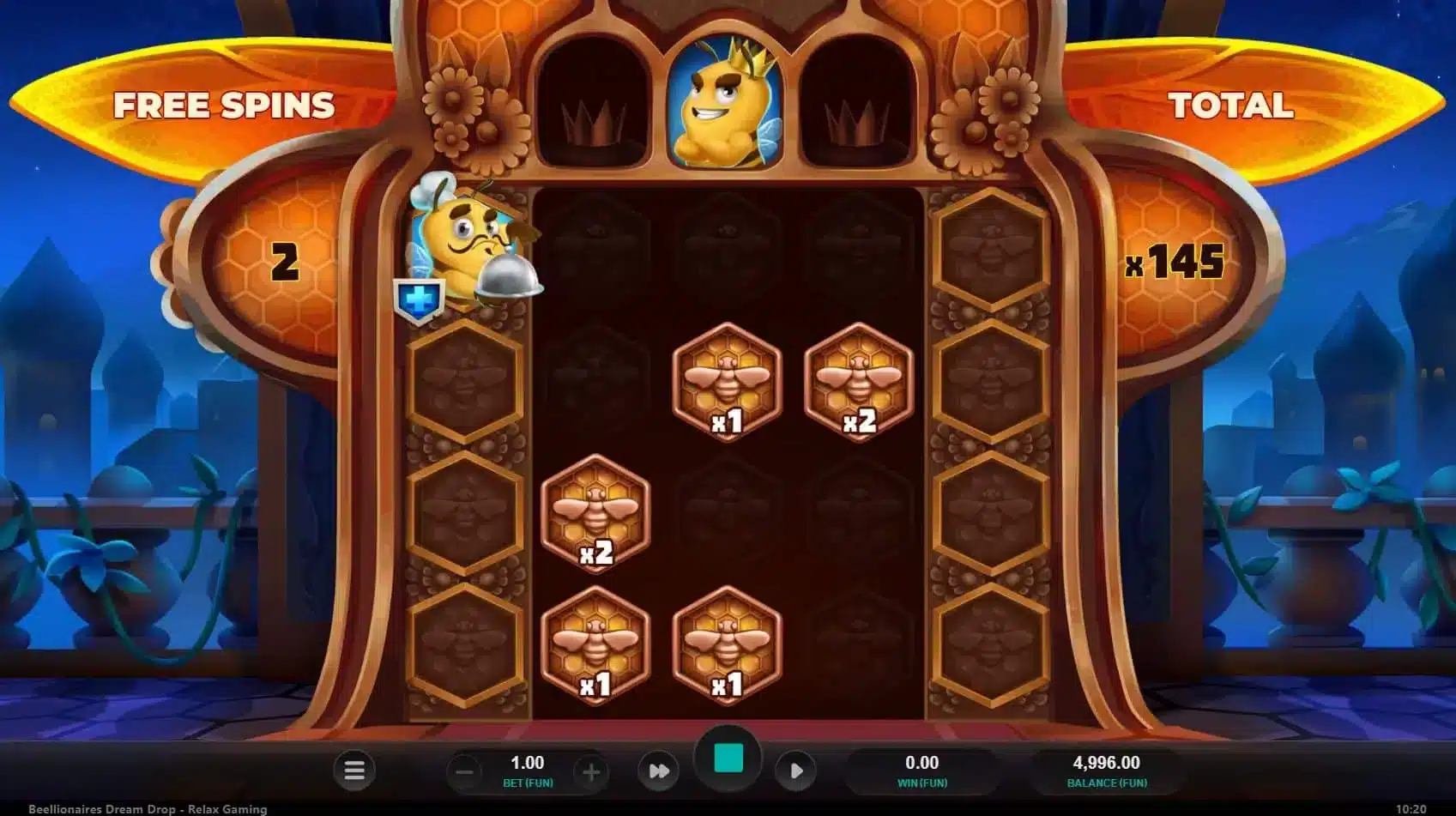 Beellionaires Dream Drop Free Spins