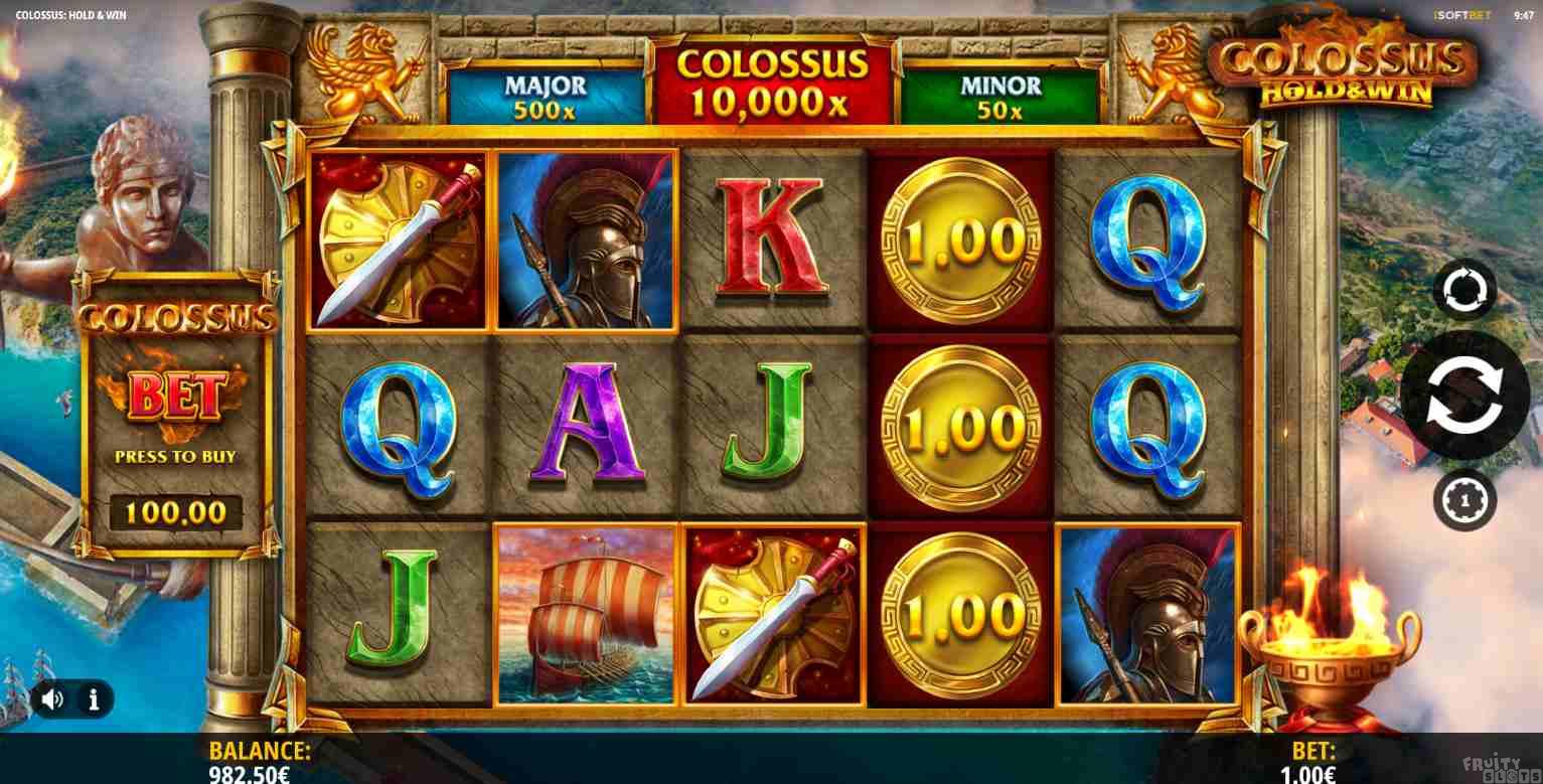 Colossus Hold & Win Base Game