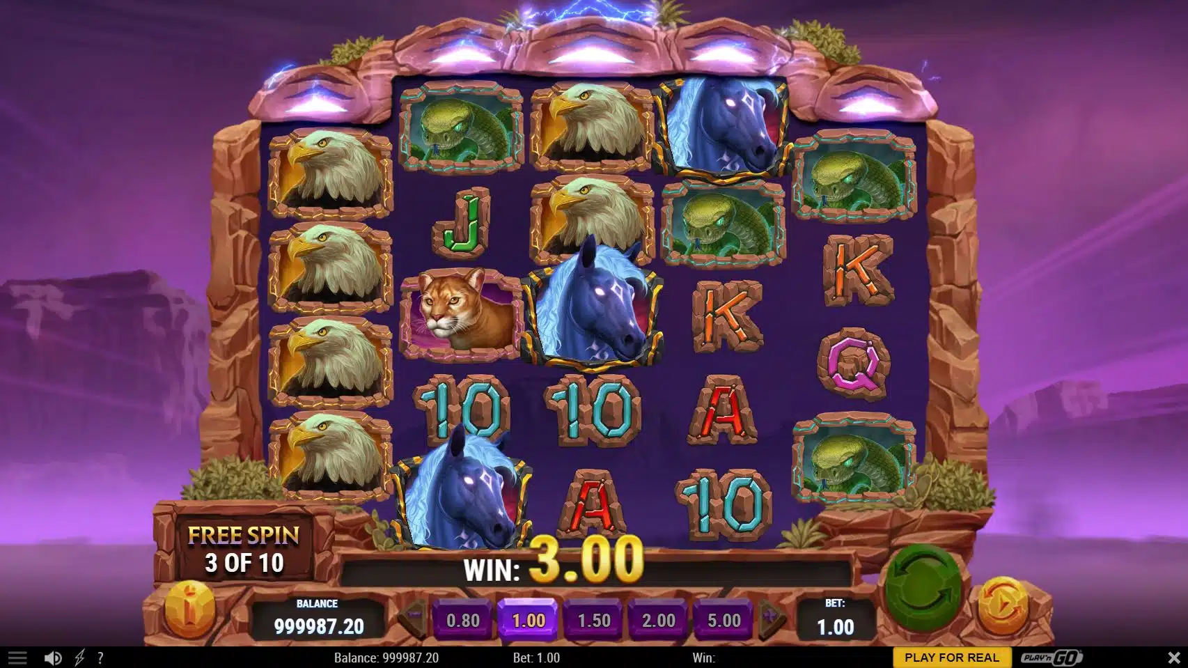 Colt Lightning Super Colt Free Spins