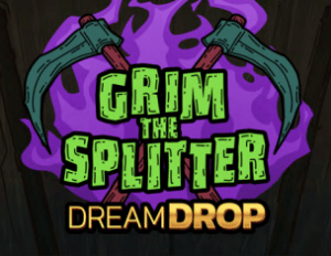 Grim the Splitter Dream Drop Slot Logo