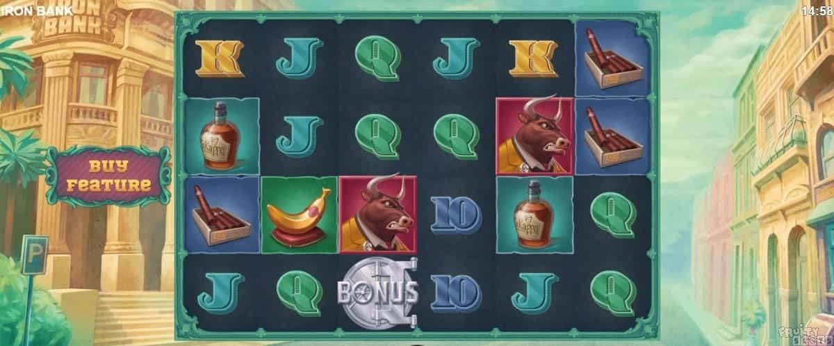 Iron Bank Slot Gameplay