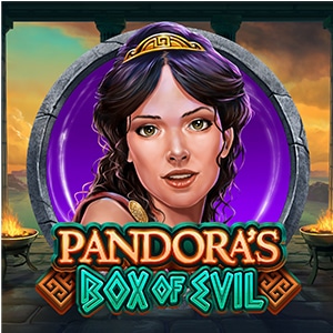 Pandora's Box of Evil Slot Logo
