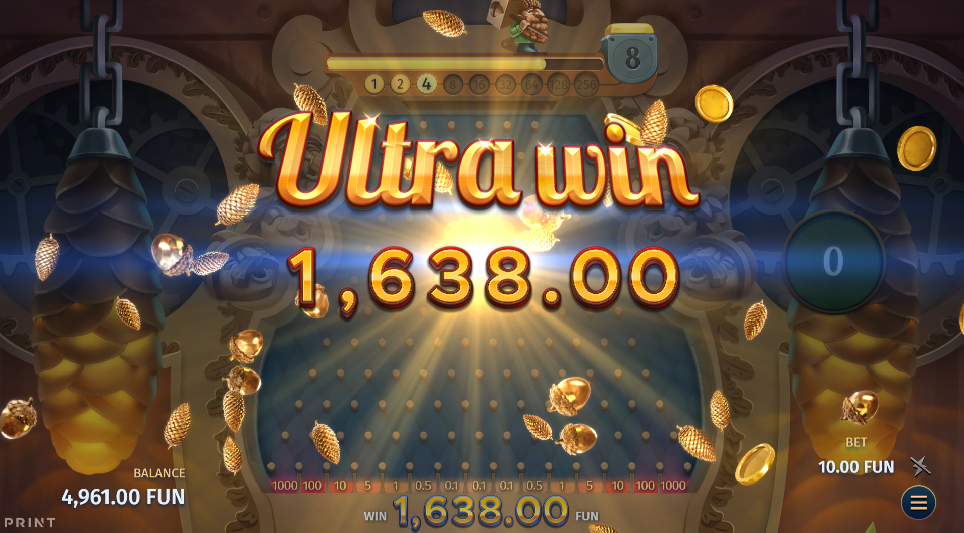 Pine of Plinko Dream Drop Plinko Bonus